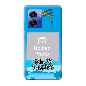 Take Me Anywhere Travel Customized Printed Back Cover for Realme Narzo 50 5G