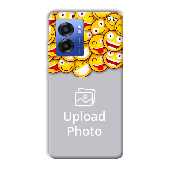 Emojis Customized Printed Back Cover for Realme Narzo 50 5G