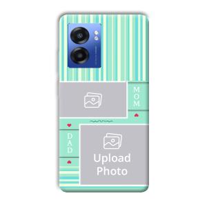 Mom Dad Customized Printed Back Cover for Realme Narzo 50 5G
