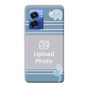 Elephant Customized Printed Back Cover for Realme Narzo 50 5G
