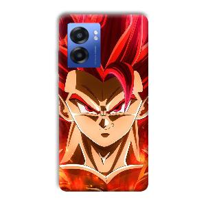 Goku Design Phone Customized Printed Back Cover for Realme Narzo 50 5G