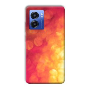 Red Orange Phone Customized Printed Back Cover for Realme Narzo 50 5G