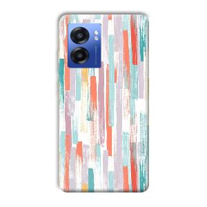 Light Paint Stroke Phone Customized Printed Back Cover for Realme Narzo 50 5G