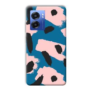Black Dots Pattern Phone Customized Printed Back Cover for Realme Narzo 50 5G