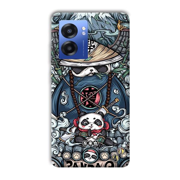 Panda Q Phone Customized Printed Back Cover for Realme Narzo 50 5G