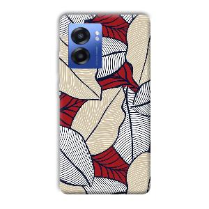 Leafy Pattern Phone Customized Printed Back Cover for Realme Narzo 50 5G