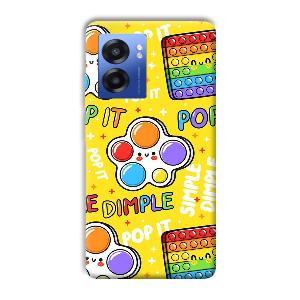 Pop It Phone Customized Printed Back Cover for Realme Narzo 50 5G