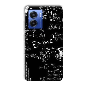 E is Equal To MC2 Phone Customized Printed Back Cover for Realme Narzo 50 5G