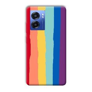 Vertical Paint Phone Customized Printed Back Cover for Realme Narzo 50 5G