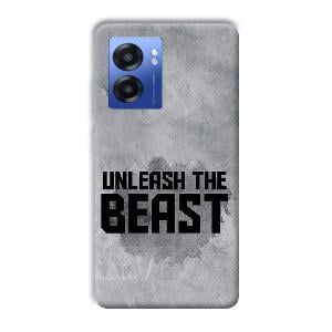 Unleash The Beast Phone Customized Printed Back Cover for Realme Narzo 50 5G