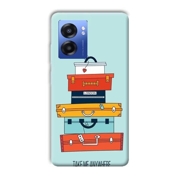 Take Me Anywhere Phone Customized Printed Back Cover for Realme Narzo 50 5G