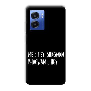 Hey Bhagwan Phone Customized Printed Back Cover for Realme Narzo 50 5G