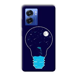 Night Bulb Phone Customized Printed Back Cover for Realme Narzo 50 5G