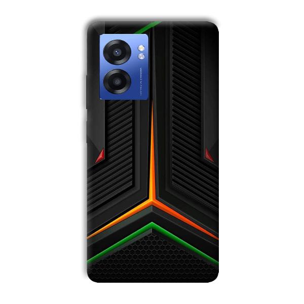 Black Design Phone Customized Printed Back Cover for Realme Narzo 50 5G