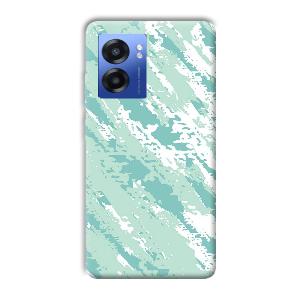 Sky Blue Design Phone Customized Printed Back Cover for Realme Narzo 50 5G