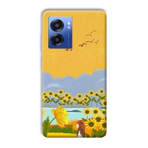 Girl in the Scenery Phone Customized Printed Back Cover for Realme Narzo 50 5G