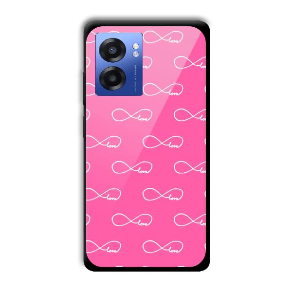 Infinite Love Customized Printed Glass Back Cover for Realme Narzo 50 5G