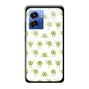 Green Eyes Customized Printed Glass Back Cover for Realme Narzo 50 5G