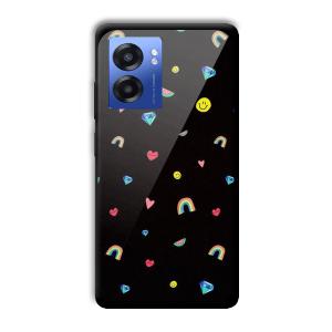 Multi Object Customized Printed Glass Back Cover for Realme Narzo 50 5G