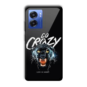 Go Crazy Customized Printed Glass Back Cover for Realme Narzo 50 5G