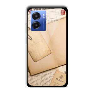 Journal Entry Customized Printed Glass Back Cover for Realme Narzo 50 5G