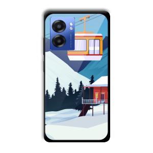 Holiday Home Customized Printed Glass Back Cover for Realme Narzo 50 5G