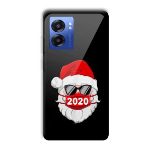 2020 Santa Customized Printed Glass Back Cover for Realme Narzo 50 5G