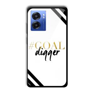 Goal Digger Customized Printed Glass Back Cover for Realme Narzo 50 5G