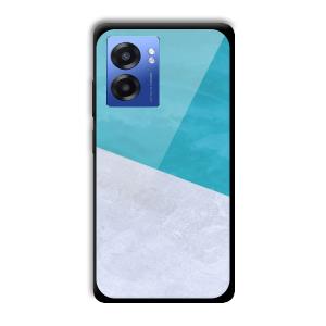 Twin Color Customized Printed Glass Back Cover for Realme Narzo 50 5G