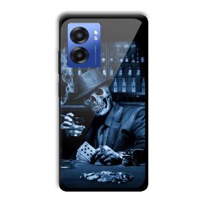 Scary Man Customized Printed Glass Back Cover for Realme Narzo 50 5G