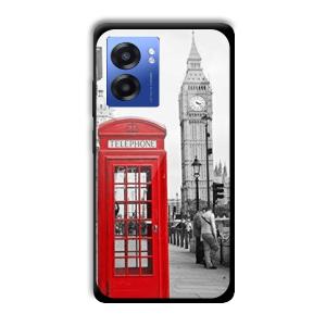 Telephone Retro Customized Printed Glass Back Cover for Realme Narzo 50 5G