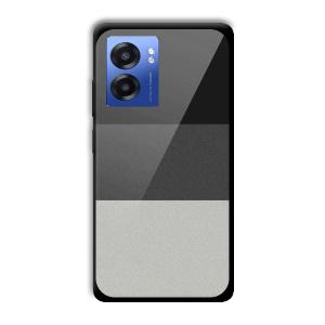 Shades of Grey Customized Printed Glass Back Cover for Realme Narzo 50 5G