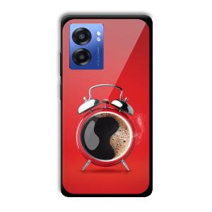 Morning Coffee Customized Printed Glass Back Cover for Realme Narzo 50 5G