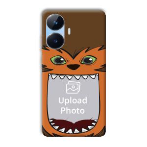 Monkey Monster Customized Printed Back Cover for Realme Narzo N55