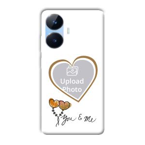 You & Me Customized Printed Back Cover for Realme Narzo N55