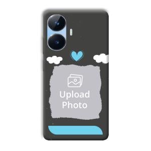 Love & Clouds Customized Printed Back Cover for Realme Narzo N55