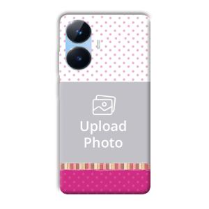 Baby Pink Design Customized Printed Back Cover for Realme Narzo N55