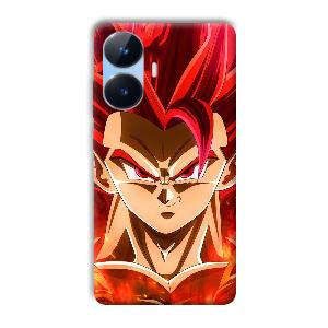 Goku Design Phone Customized Printed Back Cover for Realme Narzo N55