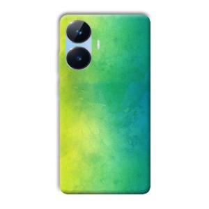 Green Pattern Phone Customized Printed Back Cover for Realme Narzo N55