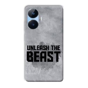 Unleash The Beast Phone Customized Printed Back Cover for Realme Narzo N55