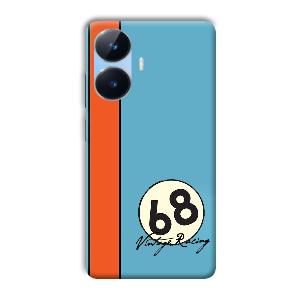 Vintage Racing Phone Customized Printed Back Cover for Realme Narzo N55