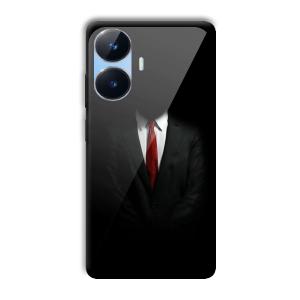 Hitman Customized Printed Glass Back Cover for Realme Narzo N55