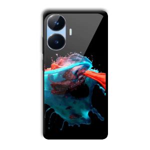 Mix of Colors Customized Printed Glass Back Cover for Realme Narzo N55