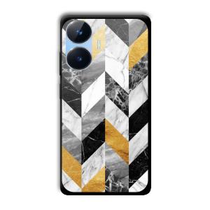 Marble Tiles Customized Printed Glass Back Cover for Realme Narzo N55