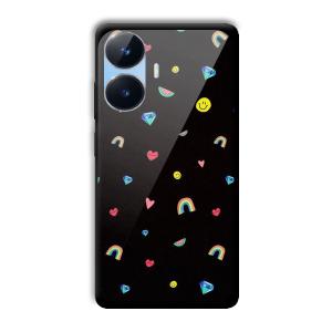 Multi Object Customized Printed Glass Back Cover for Realme Narzo N55