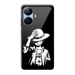 Cool Dude Customized Printed Glass Back Cover for Realme Narzo N55