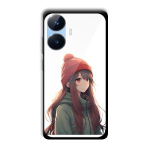 Little Girl Customized Printed Glass Back Cover for Realme Narzo N55