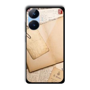 Journal Entry Customized Printed Glass Back Cover for Realme Narzo N55