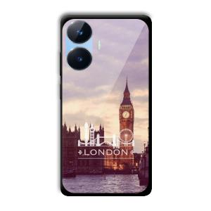 London Customized Printed Glass Back Cover for Realme Narzo N55
