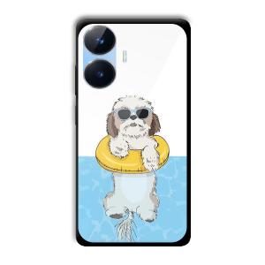 Cool Dog Customized Printed Glass Back Cover for Realme Narzo N55